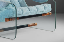 Load image into Gallery viewer, Rare Glass Lounge Chair After Fabio Lenci by Adrian Pearsall for Craft Associates, USA, c. 1970's-ABT Modern