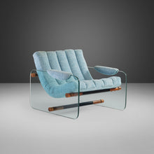 Load image into Gallery viewer, Rare Glass Lounge Chair After Fabio Lenci by Adrian Pearsall for Craft Associates, USA, c. 1970's-ABT Modern