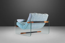 Load image into Gallery viewer, Rare Glass Lounge Chair After Fabio Lenci by Adrian Pearsall for Craft Associates, USA, c. 1970's-ABT Modern