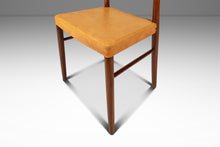 Load image into Gallery viewer, Rare MCM Single Dining / Desk Chair in Solid Teak & Original Leather Upholstery Attributed to Yngve Ekström for Gemla Diö, Sweden, c. 1950s-ABT Modern