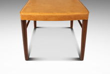 Load image into Gallery viewer, Rare MCM Single Dining / Desk Chair in Solid Teak & Original Leather Upholstery Attributed to Yngve Ekström for Gemla Diö, Sweden, c. 1950s-ABT Modern