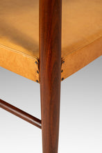 Load image into Gallery viewer, Rare MCM Single Dining / Desk Chair in Solid Teak & Original Leather Upholstery Attributed to Yngve Ekström for Gemla Diö, Sweden, c. 1950s-ABT Modern