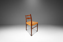 Load image into Gallery viewer, Rare MCM Single Dining / Desk Chair in Solid Teak & Original Leather Upholstery Attributed to Yngve Ekström for Gemla Diö, Sweden, c. 1950s-ABT Modern