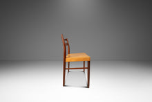 Load image into Gallery viewer, Rare MCM Single Dining / Desk Chair in Solid Teak & Original Leather Upholstery Attributed to Yngve Ekström for Gemla Diö, Sweden, c. 1950s-ABT Modern