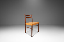 Load image into Gallery viewer, Rare MCM Single Dining / Desk Chair in Solid Teak & Original Leather Upholstery Attributed to Yngve Ekström for Gemla Diö, Sweden, c. 1950s-ABT Modern