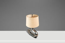 Load image into Gallery viewer, Rare Mid-Century Italian Modern Atomic Era Table Lamp in Solid Aluminum, Italy, c. 1960s-ABT Modern