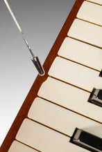 Load image into Gallery viewer, Rare Mid-Century Modern Baldwin Acrosonic Spinet Piano in Walnut, Brass & Cane, USA, c. 1960s-ABT Modern