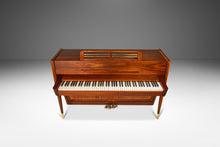 Load image into Gallery viewer, Rare Mid-Century Modern Baldwin Acrosonic Spinet Piano in Walnut, Brass & Cane, USA, c. 1960s-ABT Modern