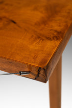 Load image into Gallery viewer, Rare Mid-Century Modern Bow Tie Hourglass Shaped Expansion Dining Table by Harold Schwartz for Romweber in Birdseye Maple, USA, 1960s-ABT Modern