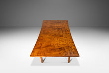 Load image into Gallery viewer, Rare Mid-Century Modern Bow Tie Hourglass Shaped Expansion Dining Table by Harold Schwartz for Romweber in Birdseye Maple, USA, 1960s-ABT Modern