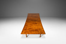 Load image into Gallery viewer, Rare Mid-Century Modern Bow Tie Hourglass Shaped Expansion Dining Table by Harold Schwartz for Romweber in Birdseye Maple, USA, 1960s-ABT Modern