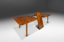 Load image into Gallery viewer, Rare Mid-Century Modern Bow Tie Hourglass Shaped Expansion Dining Table by Harold Schwartz for Romweber in Birdseye Maple, USA, 1960s-ABT Modern