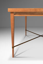 Load image into Gallery viewer, Rare Mid-Century Modern Dining Room Set (Table and Chairs) in Mahogany & Brass by Paul McCobb for Calvin Furniture, USA, c. 1950s-ABT Modern