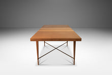 Load image into Gallery viewer, Rare Mid-Century Modern Dining Room Set (Table and Chairs) in Mahogany & Brass by Paul McCobb for Calvin Furniture, USA, c. 1950s-ABT Modern