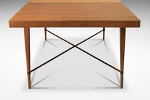 Load image into Gallery viewer, Rare Mid-Century Modern Dining Room Set (Table and Chairs) in Mahogany & Brass by Paul McCobb for Calvin Furniture, USA, c. 1950s-ABT Modern