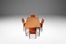 Load image into Gallery viewer, Rare Mid-Century Modern Dining Room Set (Table and Chairs) in Mahogany & Brass by Paul McCobb for Calvin Furniture, USA, c. 1950s-ABT Modern