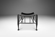 Load image into Gallery viewer, Rare Mid-Century Modern Egyptian Revival Ebonized "Thebes" Stool by Liberty & Company, United Kingdom, c. 1950's-ABT Modern