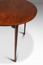 Load image into Gallery viewer, Rare Mid-Century Modern Extension Dining Table in Walnut w/ 2 Leaves Attributed to Singer and Sons, USA, c. 1960's-ABT Modern