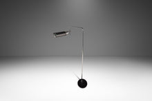 Load image into Gallery viewer, Rare Mid-Century Modern Industrial OMI "Eyeshade" Adjustable Floor Lamp w/ Swingarm Light by George Nelson for Koch & Lowy, USA, c. 1960s-ABT Modern