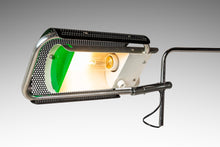 Load image into Gallery viewer, Rare Mid-Century Modern Industrial OMI "Eyeshade" Adjustable Floor Lamp w/ Swingarm Light by George Nelson for Koch & Lowy, USA, c. 1960s-ABT Modern