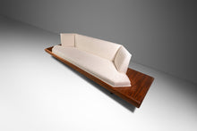 Load image into Gallery viewer, Rare Mid-Century Modern Model 2006-S Platform Sofa in Walnut & White Knoll Bouclé by Adrian Pearsall for Craft Associates, USA, c. 1960s-ABT Modern