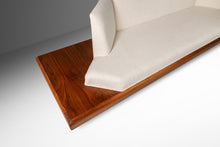 Load image into Gallery viewer, Rare Mid-Century Modern Model 2006-S Platform Sofa in Walnut & White Knoll Bouclé by Adrian Pearsall for Craft Associates, USA, c. 1960s-ABT Modern