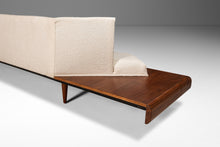 Load image into Gallery viewer, Rare Mid-Century Modern Model 2006-S Platform Sofa in Walnut & White Knoll Bouclé by Adrian Pearsall for Craft Associates, USA, c. 1960s-ABT Modern