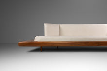 Load image into Gallery viewer, Rare Mid-Century Modern Model 2006-S Platform Sofa in Walnut & White Knoll Bouclé by Adrian Pearsall for Craft Associates, USA, c. 1960s-ABT Modern