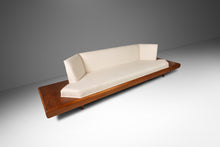 Load image into Gallery viewer, Rare Mid-Century Modern Model 2006-S Platform Sofa in Walnut & White Knoll Bouclé by Adrian Pearsall for Craft Associates, USA, c. 1960s-ABT Modern