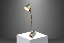 Load image into Gallery viewer, Rare Mid-Century Modern Model 3165 Industrial Tensor Desk Lamp by Dazor, USA, c. 1960's-ABT Modern