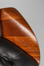 Load image into Gallery viewer, Rare Mid-Century Modern "Mrs." Lounge Chair in Walnut & Original Vinyl by George Mulhauser for Plycraft, USA, c. 1960s-ABT Modern