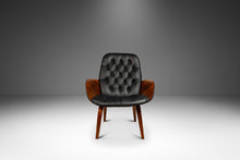 Load image into Gallery viewer, Rare Mid-Century Modern "Mrs." Lounge Chair in Walnut & Original Vinyl by George Mulhauser for Plycraft, USA, c. 1960s-ABT Modern
