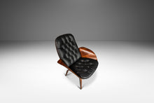 Load image into Gallery viewer, Rare Mid-Century Modern "Mrs." Lounge Chair in Walnut & Original Vinyl by George Mulhauser for Plycraft, USA, c. 1960s-ABT Modern