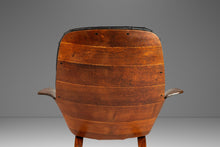 Load image into Gallery viewer, Rare Mid-Century Modern "Mrs." Lounge Chair in Walnut & Original Vinyl by George Mulhauser for Plycraft, USA, c. 1960s-ABT Modern