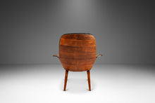 Load image into Gallery viewer, Rare Mid-Century Modern "Mrs." Lounge Chair in Walnut & Original Vinyl by George Mulhauser for Plycraft, USA, c. 1960s-ABT Modern