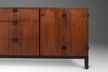 Load image into Gallery viewer, Rare Mid-Century Modern Nine-Drawer Dresser in Walnut by Milo Baughman for Dircetional, USA, c. 1960s-ABT Modern
