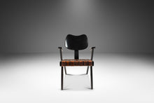 Load image into Gallery viewer, Rare Mid-Century Modern "Ruspan" Chair in Hand-Tooled Leather by Russell Spanner, Canada, c. 1950s-ABT Modern