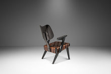 Load image into Gallery viewer, Rare Mid-Century Modern "Ruspan" Chair in Hand-Tooled Leather by Russell Spanner, Canada, c. 1950s-ABT Modern