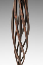 Load image into Gallery viewer, Rare Mid-Century Modern Rustic Hand-Forged Twisted Metal Torchiere Floor Lamp by Robert Sonneman for George Kovacs, USA, c. 1990-ABT Modern