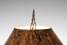 Load image into Gallery viewer, Rare Mid-Century Modern Rustic Hand-Forged Twisted Metal Torchiere Table Lamp by Robert Sonneman for George Kovacs, USA, c. 1990