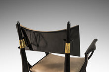 Load image into Gallery viewer, Rare Mid-Century Modern Set of Six ( 6 ) Architectural "Horn" Dining Chairs by Harold Schwartz for Romweber, USA, 1960s-ABT Modern