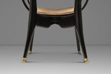 Load image into Gallery viewer, Rare Mid-Century Modern Set of Six ( 6 ) Architectural "Horn" Dining Chairs by Harold Schwartz for Romweber, USA, 1960s-ABT Modern