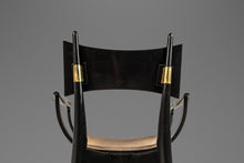 Load image into Gallery viewer, Rare Mid-Century Modern Set of Six ( 6 ) Architectural "Horn" Dining Chairs by Harold Schwartz for Romweber, USA, 1960s-ABT Modern