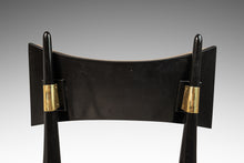 Load image into Gallery viewer, Rare Mid-Century Modern Set of Six ( 6 ) Architectural "Horn" Dining Chairs by Harold Schwartz for Romweber, USA, 1960s-ABT Modern