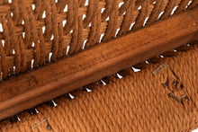 Load image into Gallery viewer, Rare Mid-Century Scandinavian Modern "Horn" Desk / Accent Armchair in Beech & Paper Cord by Folke Ohllson for DUX, Sweden, c. 1950s-ABT Modern