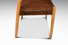 Load image into Gallery viewer, Rare Mid-Century Scandinavian Modern "Horn" Desk / Accent Armchair in Beech & Suede by Folke Ohllson for DUX, Sweden, c. 1950s-ABT Modern