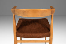 Load image into Gallery viewer, Rare Mid-Century Scandinavian Modern "Horn" Desk / Accent Armchair in Beech & Suede by Folke Ohllson for DUX, Sweden, c. 1950s-ABT Modern