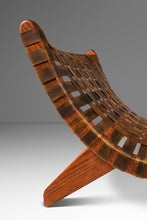 Load image into Gallery viewer, Rare Oversized Scoop Lounge Chair in Solid Douglasg Fir and Leather After José Zanine Caldas "Linha Z" for Mòveis Artísticos Z, 1950s-ABT Modern