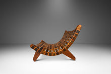 Load image into Gallery viewer, Rare Oversized Scoop Lounge Chair in Solid Douglasg Fir and Leather After José Zanine Caldas "Linha Z" for Mòveis Artísticos Z, 1950s-ABT Modern