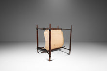 Load image into Gallery viewer, Rare Pair (2) of Restored Stokke "Stick" Chairs in Suede & Rosewood by Jens H. Quistgaard for Nissen Langaa, Denmark, c. 1960s-ABT Modern